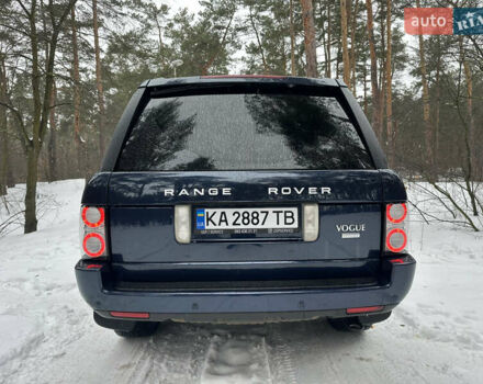 Синій Ленд Ровер Рендж Ровер, об'ємом двигуна 4.37 л та пробігом 176 тис. км за 20999 $, фото 15 на Automoto.ua