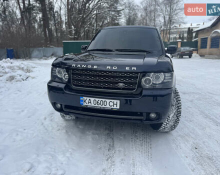 Синий Ленд Ровер Рендж Ровер, объемом двигателя 5 л и пробегом 192 тыс. км за 12700 $, фото 3 на Automoto.ua