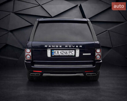 Синий Ленд Ровер Рендж Ровер, объемом двигателя 4.37 л и пробегом 190 тыс. км за 23000 $, фото 3 на Automoto.ua