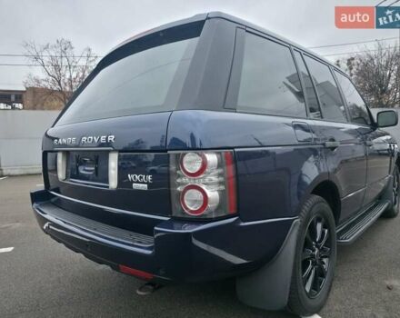 Синий Ленд Ровер Рендж Ровер, объемом двигателя 4.37 л и пробегом 394 тыс. км за 25000 $, фото 5 на Automoto.ua