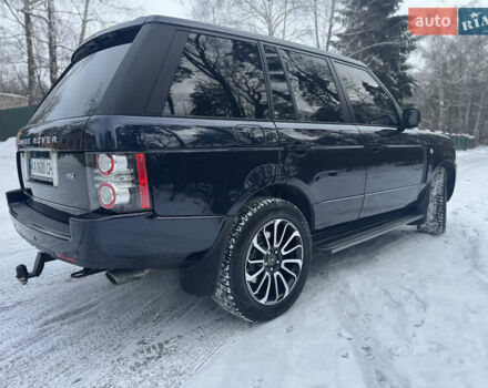 Синий Ленд Ровер Рендж Ровер, объемом двигателя 5 л и пробегом 192 тыс. км за 12700 $, фото 14 на Automoto.ua