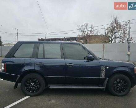 Синий Ленд Ровер Рендж Ровер, объемом двигателя 4.37 л и пробегом 394 тыс. км за 25000 $, фото 6 на Automoto.ua