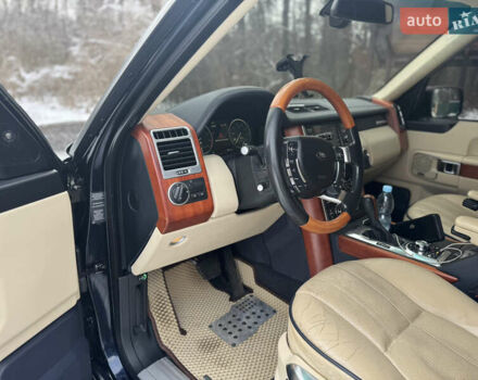 Синий Ленд Ровер Рендж Ровер, объемом двигателя 5 л и пробегом 192 тыс. км за 12700 $, фото 24 на Automoto.ua