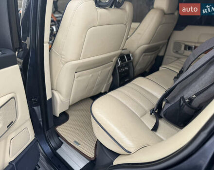 Синий Ленд Ровер Рендж Ровер, объемом двигателя 5 л и пробегом 192 тыс. км за 12700 $, фото 27 на Automoto.ua