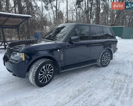 Синий Ленд Ровер Рендж Ровер, объемом двигателя 5 л и пробегом 192 тыс. км за 12700 $, фото 4 на Automoto.ua