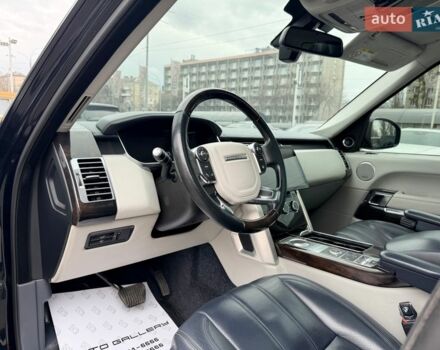 Синий Ленд Ровер Рендж Ровер, объемом двигателя 5 л и пробегом 189 тыс. км за 29999 $, фото 14 на Automoto.ua