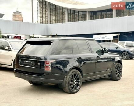 Синий Ленд Ровер Рендж Ровер, объемом двигателя 5 л и пробегом 189 тыс. км за 29999 $, фото 5 на Automoto.ua