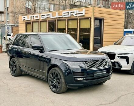 Синий Ленд Ровер Рендж Ровер, объемом двигателя 5 л и пробегом 189 тыс. км за 29999 $, фото 7 на Automoto.ua