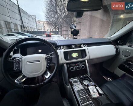 Синий Ленд Ровер Рендж Ровер, объемом двигателя 5 л и пробегом 109 тыс. км за 39500 $, фото 2 на Automoto.ua