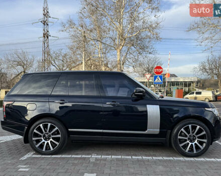 Синий Ленд Ровер Рендж Ровер, объемом двигателя 4.37 л и пробегом 210 тыс. км за 46000 $, фото 6 на Automoto.ua