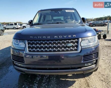 Синий Ленд Ровер Рендж Ровер, объемом двигателя 3 л и пробегом 160 тыс. км за 7000 $, фото 4 на Automoto.ua