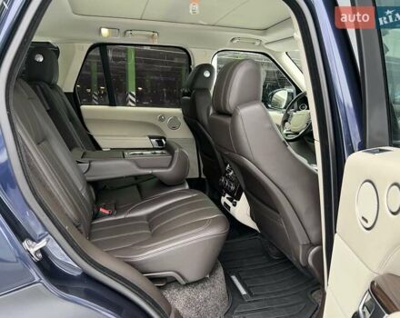 Синий Ленд Ровер Рендж Ровер, объемом двигателя 4.37 л и пробегом 247 тыс. км за 41500 $, фото 37 на Automoto.ua