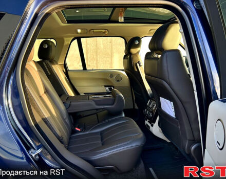 Синий Ленд Ровер Рендж Ровер, объемом двигателя 4.4 л и пробегом 240 тыс. км за 39999 $, фото 11 на Automoto.ua