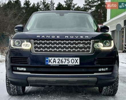 Синий Ленд Ровер Рендж Ровер, объемом двигателя 4.37 л и пробегом 247 тыс. км за 41500 $, фото 1 на Automoto.ua