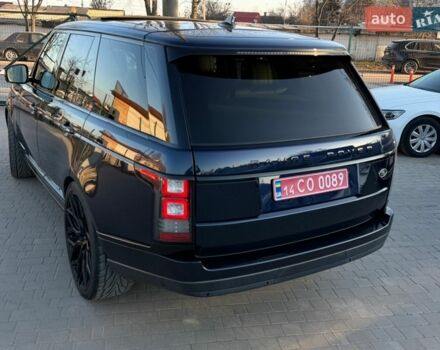 Синий Ленд Ровер Рендж Ровер, объемом двигателя 3 л и пробегом 181 тыс. км за 28600 $, фото 5 на Automoto.ua