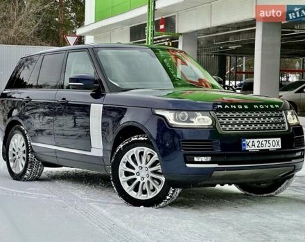 Синий Ленд Ровер Рендж Ровер, объемом двигателя 4.37 л и пробегом 247 тыс. км за 41500 $, фото 16 на Automoto.ua