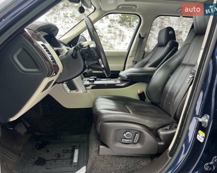 Синий Ленд Ровер Рендж Ровер, объемом двигателя 4.37 л и пробегом 247 тыс. км за 41500 $, фото 28 на Automoto.ua