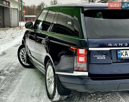Синий Ленд Ровер Рендж Ровер, объемом двигателя 4.37 л и пробегом 247 тыс. км за 41500 $, фото 9 на Automoto.ua