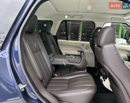 Синий Ленд Ровер Рендж Ровер, объемом двигателя 4.37 л и пробегом 247 тыс. км за 41500 $, фото 36 на Automoto.ua