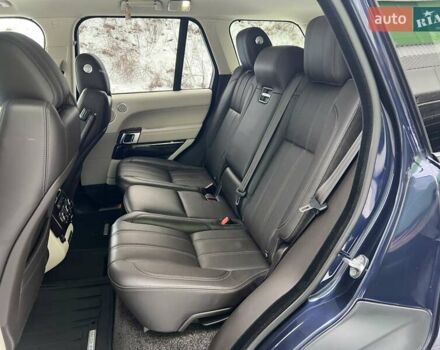 Синий Ленд Ровер Рендж Ровер, объемом двигателя 4.37 л и пробегом 247 тыс. км за 41500 $, фото 38 на Automoto.ua