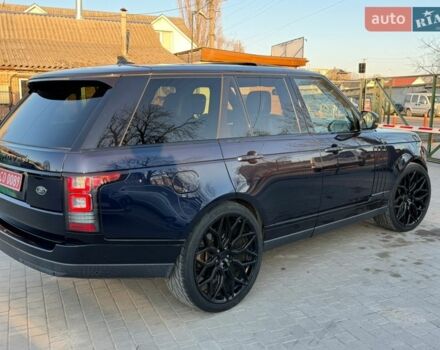 Синий Ленд Ровер Рендж Ровер, объемом двигателя 3 л и пробегом 181 тыс. км за 28600 $, фото 9 на Automoto.ua