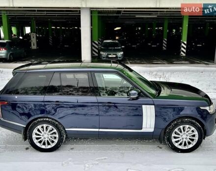 Синий Ленд Ровер Рендж Ровер, объемом двигателя 4.37 л и пробегом 247 тыс. км за 41500 $, фото 11 на Automoto.ua