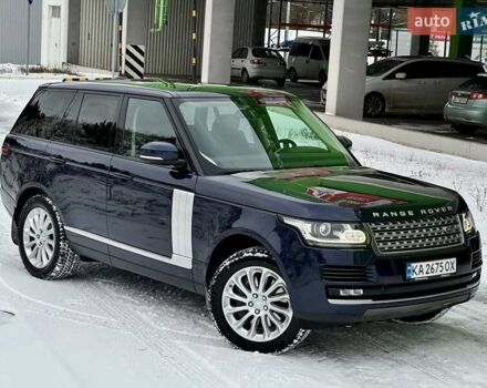 Синий Ленд Ровер Рендж Ровер, объемом двигателя 4.37 л и пробегом 247 тыс. км за 41500 $, фото 15 на Automoto.ua