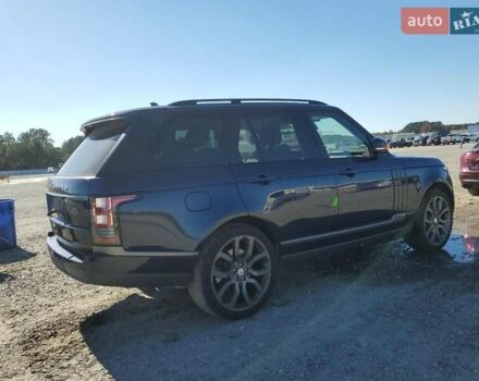 Синий Ленд Ровер Рендж Ровер, объемом двигателя 3 л и пробегом 160 тыс. км за 7000 $, фото 2 на Automoto.ua