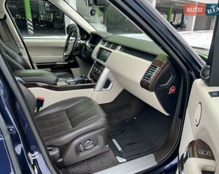 Синий Ленд Ровер Рендж Ровер, объемом двигателя 4.37 л и пробегом 247 тыс. км за 41500 $, фото 40 на Automoto.ua