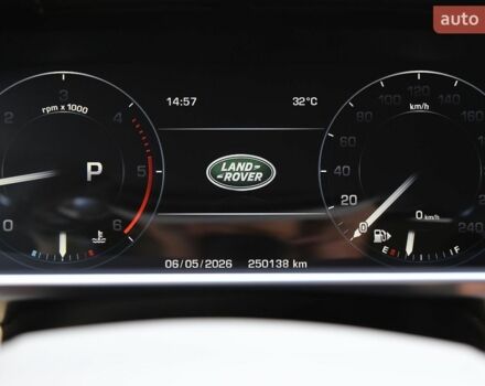 Синий Ленд Ровер Рендж Ровер, объемом двигателя 4.37 л и пробегом 250 тыс. км за 32700 $, фото 17 на Automoto.ua