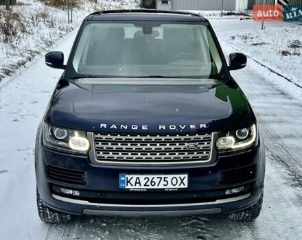Синий Ленд Ровер Рендж Ровер, объемом двигателя 4.37 л и пробегом 247 тыс. км за 41500 $, фото 2 на Automoto.ua