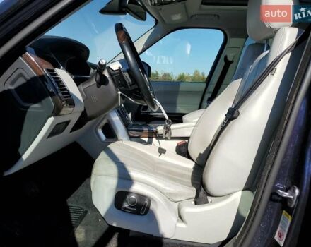 Синий Ленд Ровер Рендж Ровер, объемом двигателя 3 л и пробегом 160 тыс. км за 7000 $, фото 6 на Automoto.ua