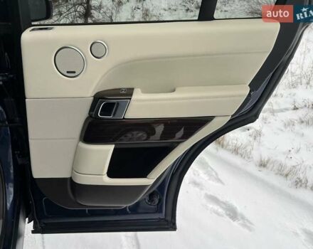 Синий Ленд Ровер Рендж Ровер, объемом двигателя 4.37 л и пробегом 247 тыс. км за 41500 $, фото 41 на Automoto.ua