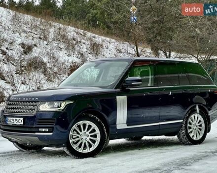Синий Ленд Ровер Рендж Ровер, объемом двигателя 4.37 л и пробегом 247 тыс. км за 41500 $, фото 26 на Automoto.ua