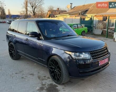 Синий Ленд Ровер Рендж Ровер, объемом двигателя 3 л и пробегом 181 тыс. км за 28600 $, фото 2 на Automoto.ua