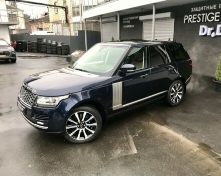 Синій Ленд Ровер Рендж Ровер, об'ємом двигуна 5 л та пробігом 97 тис. км за 84000 $, фото 5 на Automoto.ua
