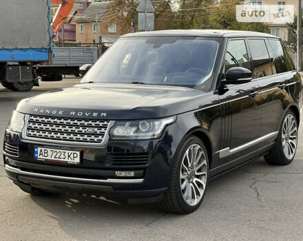 Синий Ленд Ровер Рендж Ровер, объемом двигателя 5 л и пробегом 190 тыс. км за 34777 $, фото 18 на Automoto.ua