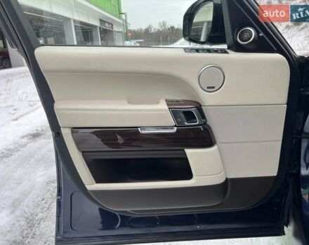 Синий Ленд Ровер Рендж Ровер, объемом двигателя 4.37 л и пробегом 247 тыс. км за 41500 $, фото 30 на Automoto.ua