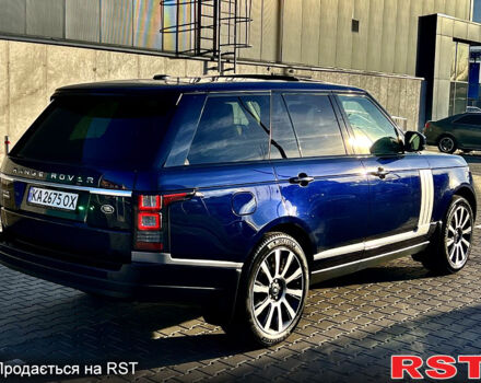 Синий Ленд Ровер Рендж Ровер, объемом двигателя 4.4 л и пробегом 240 тыс. км за 39999 $, фото 3 на Automoto.ua