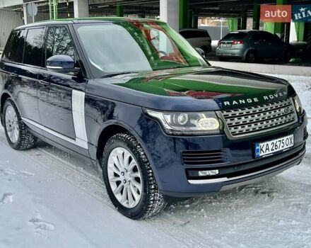 Синий Ленд Ровер Рендж Ровер, объемом двигателя 4.37 л и пробегом 247 тыс. км за 41500 $, фото 10 на Automoto.ua
