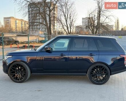 Синий Ленд Ровер Рендж Ровер, объемом двигателя 3 л и пробегом 181 тыс. км за 28600 $, фото 1 на Automoto.ua