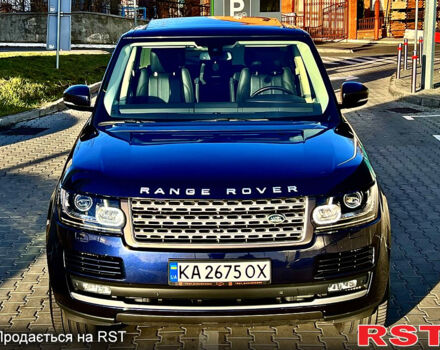 Синий Ленд Ровер Рендж Ровер, объемом двигателя 4.4 л и пробегом 240 тыс. км за 39999 $, фото 2 на Automoto.ua