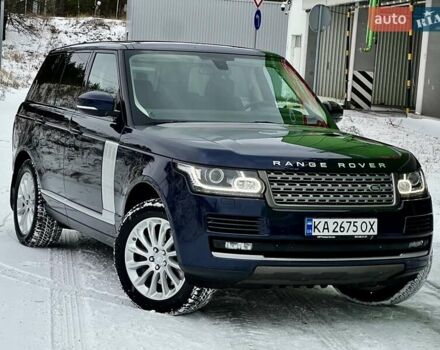 Синий Ленд Ровер Рендж Ровер, объемом двигателя 4.37 л и пробегом 247 тыс. км за 41500 $, фото 17 на Automoto.ua