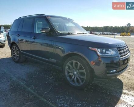 Синий Ленд Ровер Рендж Ровер, объемом двигателя 3 л и пробегом 160 тыс. км за 7000 $, фото 3 на Automoto.ua