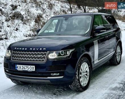 Синий Ленд Ровер Рендж Ровер, объемом двигателя 4.37 л и пробегом 247 тыс. км за 41500 $, фото 3 на Automoto.ua