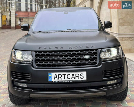 Синий Ленд Ровер Рендж Ровер, объемом двигателя 4.4 л и пробегом 166 тыс. км за 46900 $, фото 6 на Automoto.ua