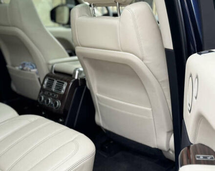 Синий Ленд Ровер Рендж Ровер, объемом двигателя 4.4 л и пробегом 166 тыс. км за 46900 $, фото 16 на Automoto.ua