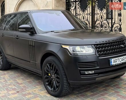 Синий Ленд Ровер Рендж Ровер, объемом двигателя 4.4 л и пробегом 166 тыс. км за 46900 $, фото 5 на Automoto.ua