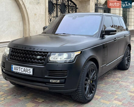 Синий Ленд Ровер Рендж Ровер, объемом двигателя 4.4 л и пробегом 166 тыс. км за 46900 $, фото 3 на Automoto.ua