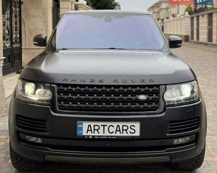 Синий Ленд Ровер Рендж Ровер, объемом двигателя 4.4 л и пробегом 166 тыс. км за 46900 $, фото 4 на Automoto.ua